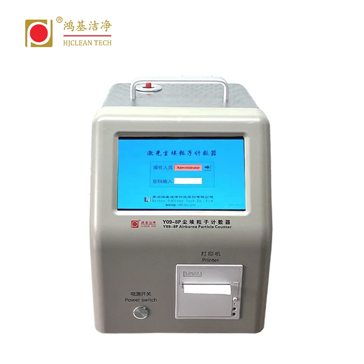 Factory price 28.3L/Min Touch Screen Laser Airborne Particle Counter