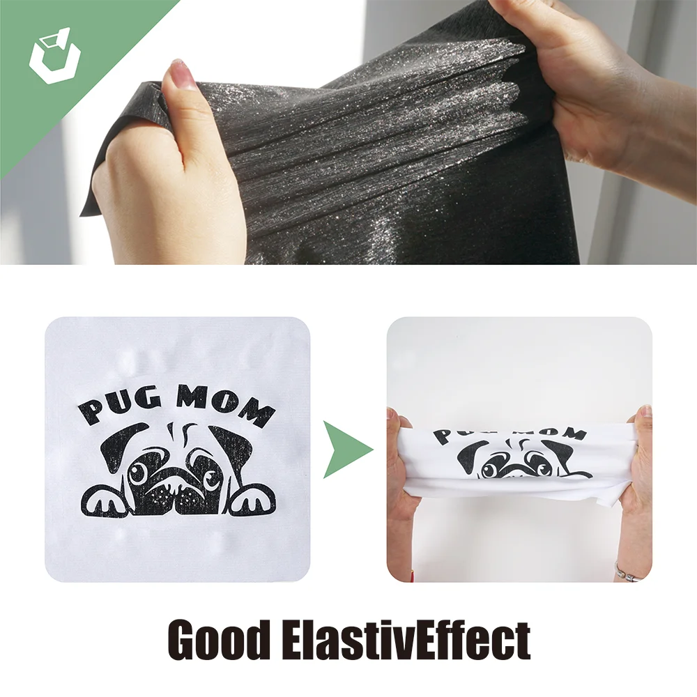 T-Shirt Logo Print Textil Vinil Flex Vinyl Heat Transfers For Clothes