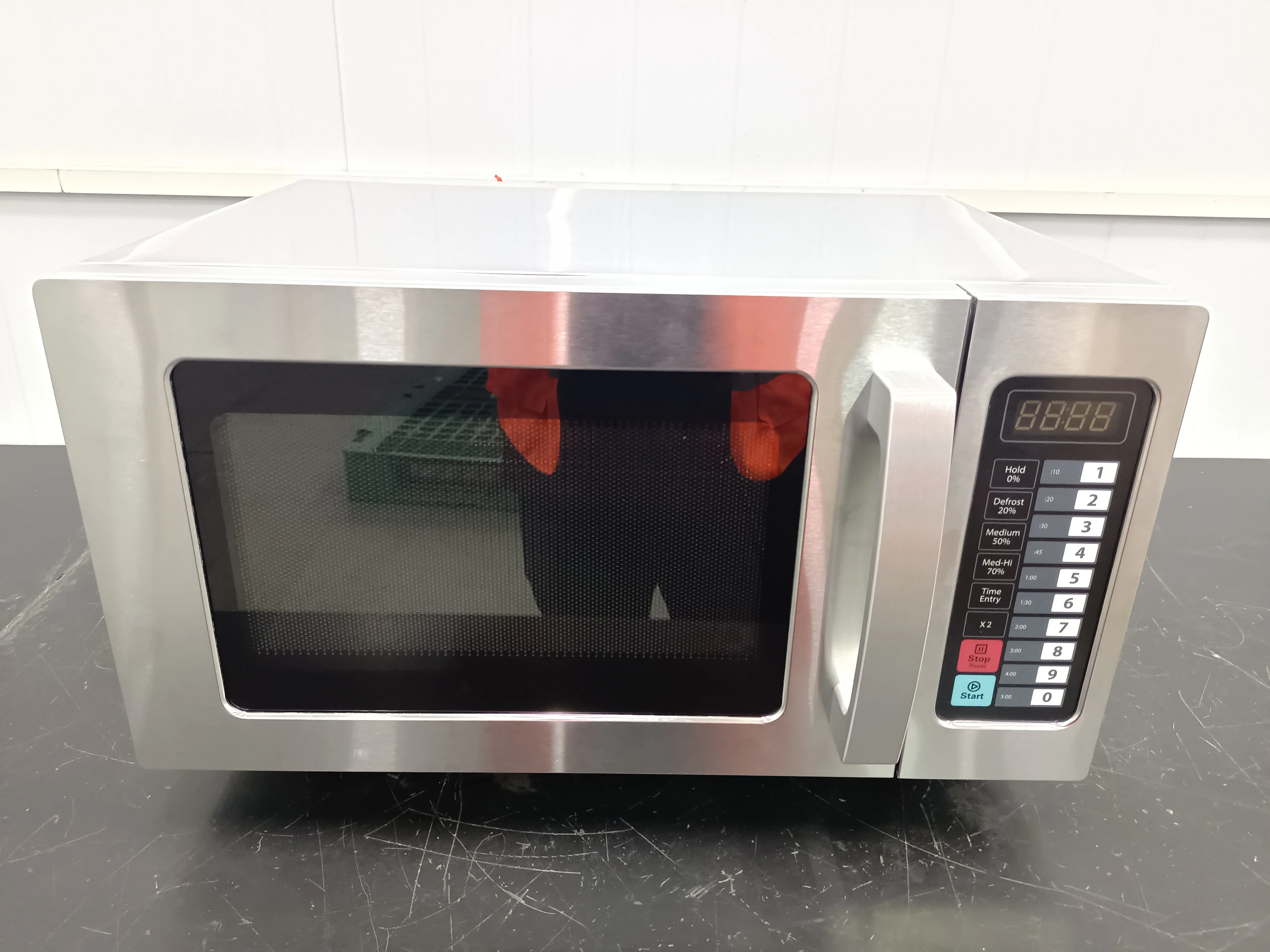25L Stainless Steel Table Top Commercial Use  Microwave Oven