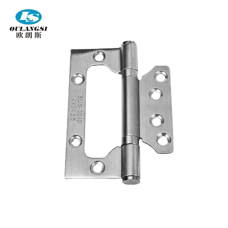 OLS-HY37  Manufacturer Customization Door Window Hinge Pivot Hinge 2 Ball Sliding Bearing Flush Door Butterfly Hinges