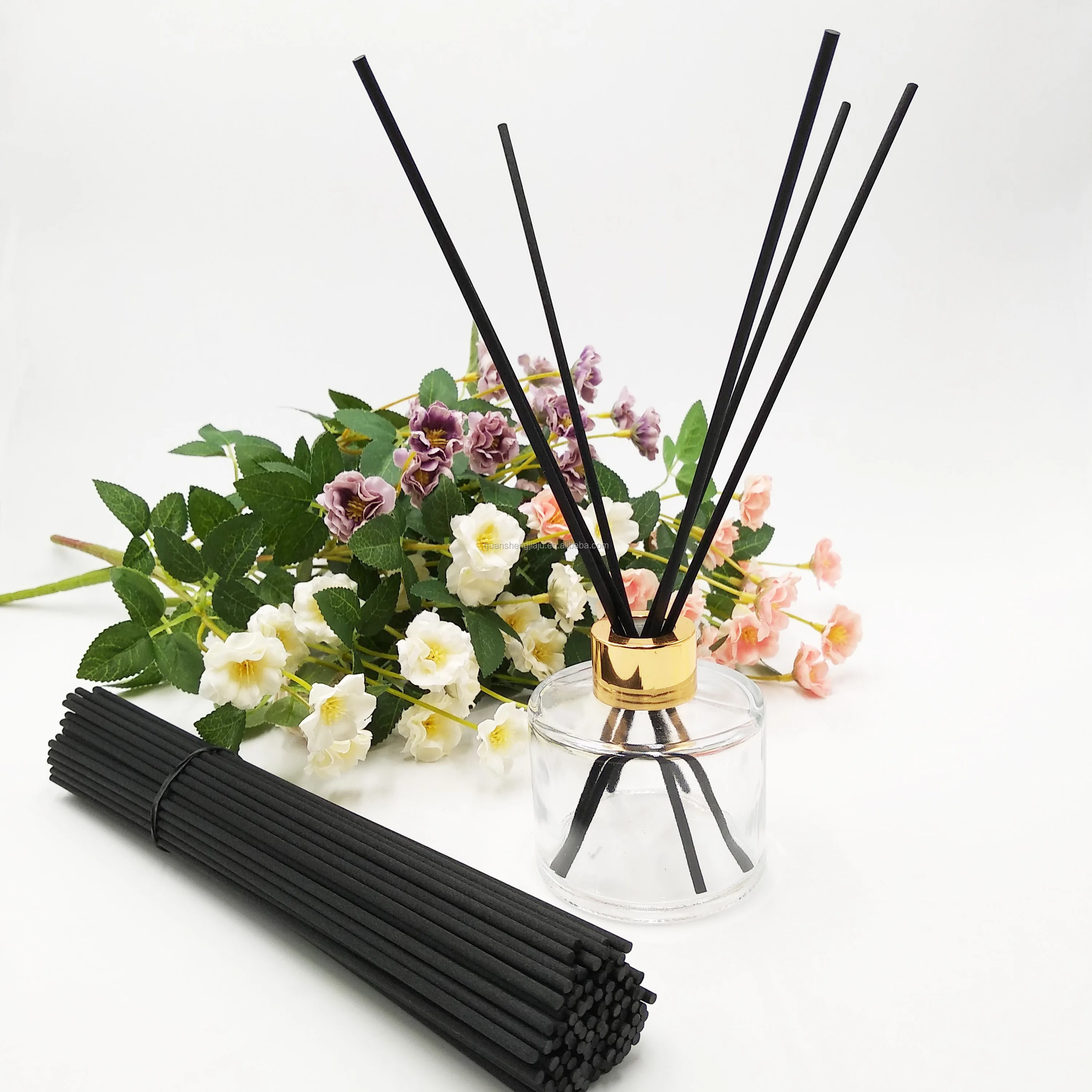 
3mm Black Synthetic Diffuser Sticks Fiber Reed Sticks  (62279061867)