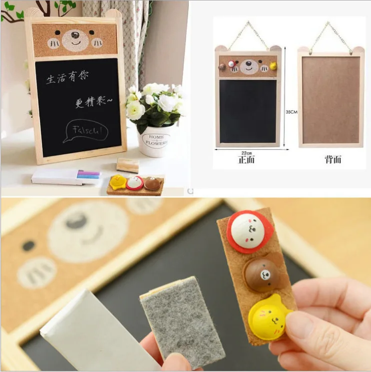 
Kids animal Wooden Education Learning Toys Children Bear Drawing Board for Toddlers Early Education Learning Toys 