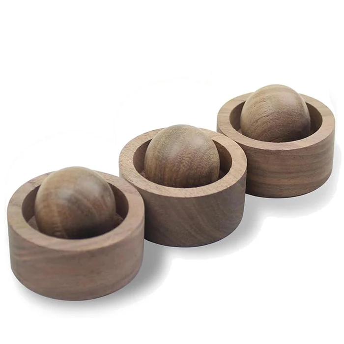 Natural Walnut Wood Essential Oil Diffuser, Wooden Aromatherapy Diffuser for Home Office and Car