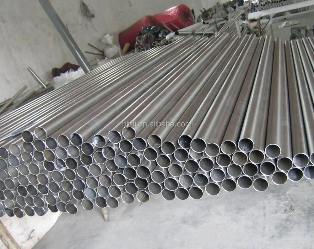 High Quality ASTM B338 B348 Gr.1 Gr.2 Titanium Tube Pipe