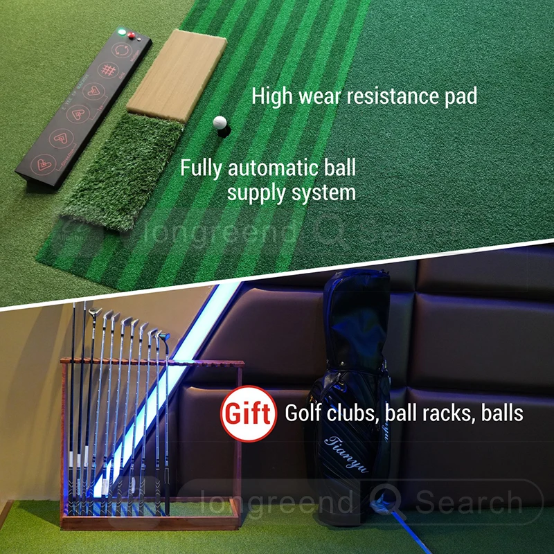 LONGREEND golf simulator korea Exclusive Golf Simulator Club Indoor screen golf experience