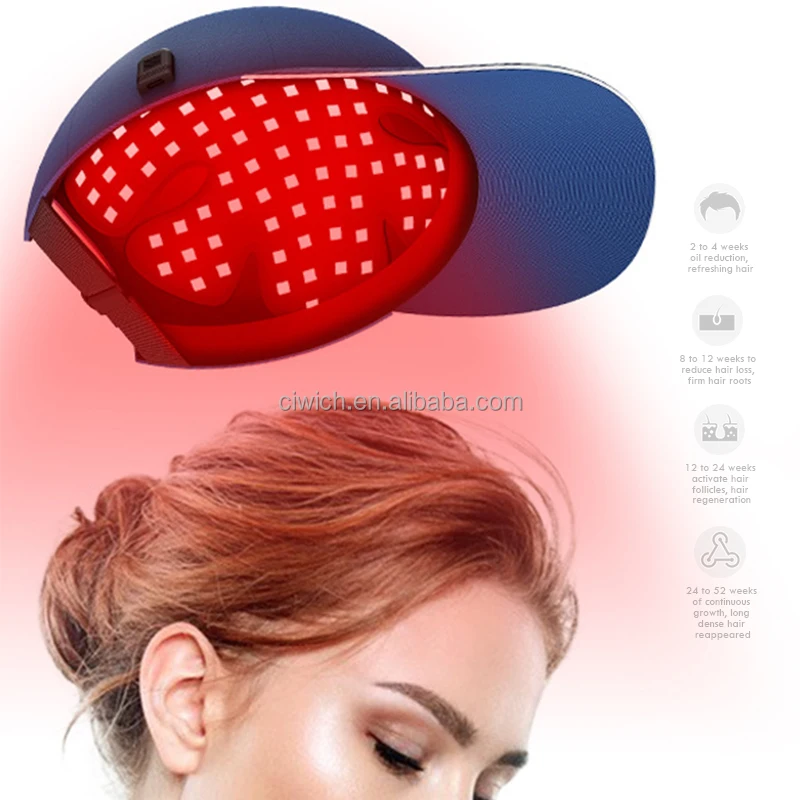 Infrared Therapy Cap Hair Regrowth Treatments hair helmet 630nm 850nm 940nm laser hair cap Hat Red Light Therapy Cap