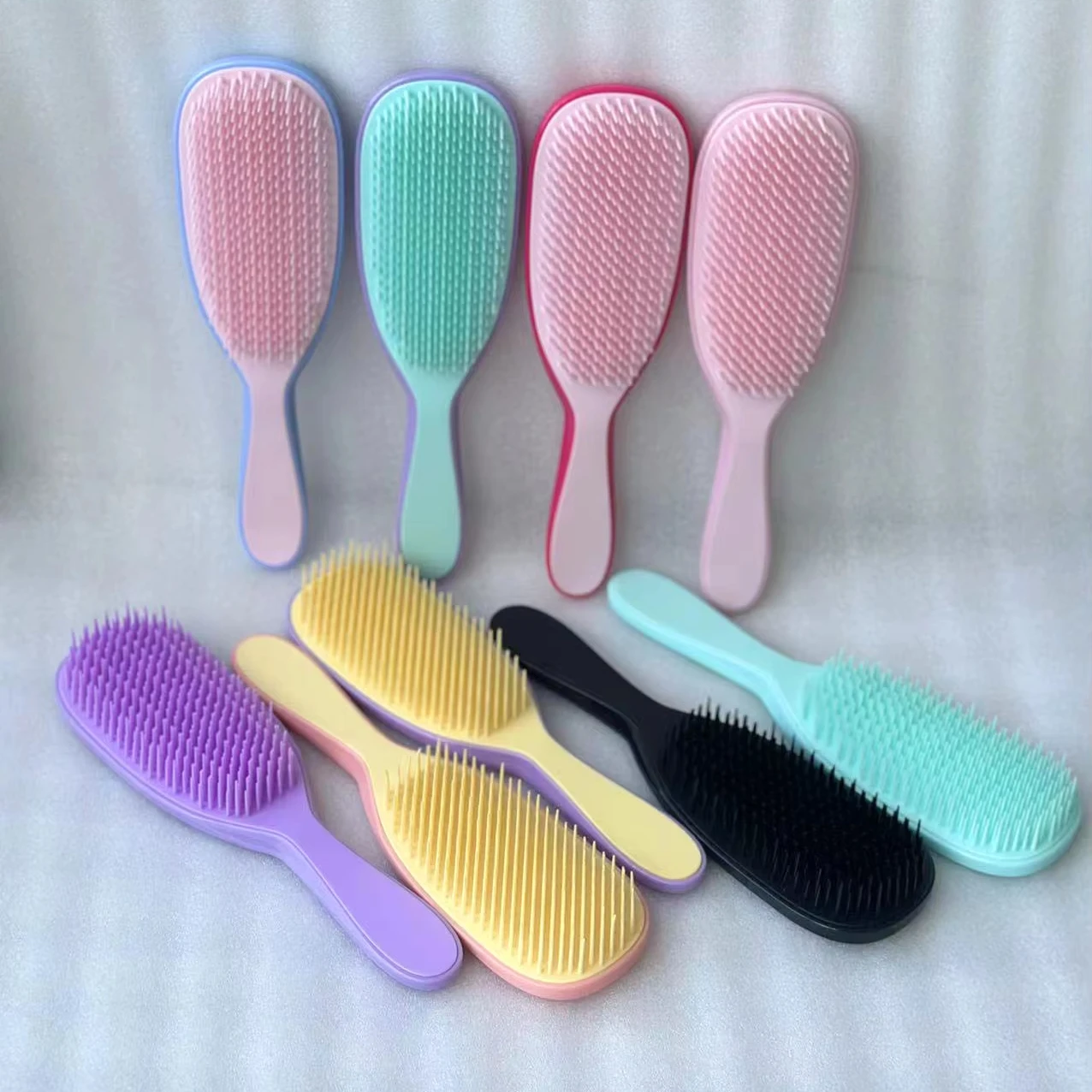 Plastic Hair Brush for Women Detangling for Wet and Dry Hair