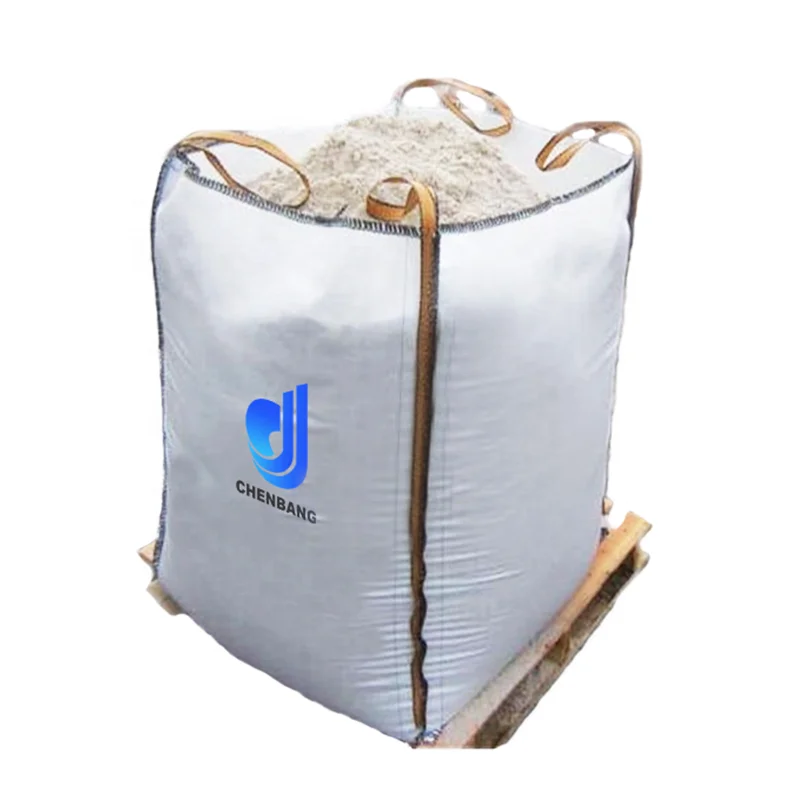 
Factory Low price bulk bag FIBC big 500kg 1000kg Jumbo Bag Dimension for hydrated lime fly ash 