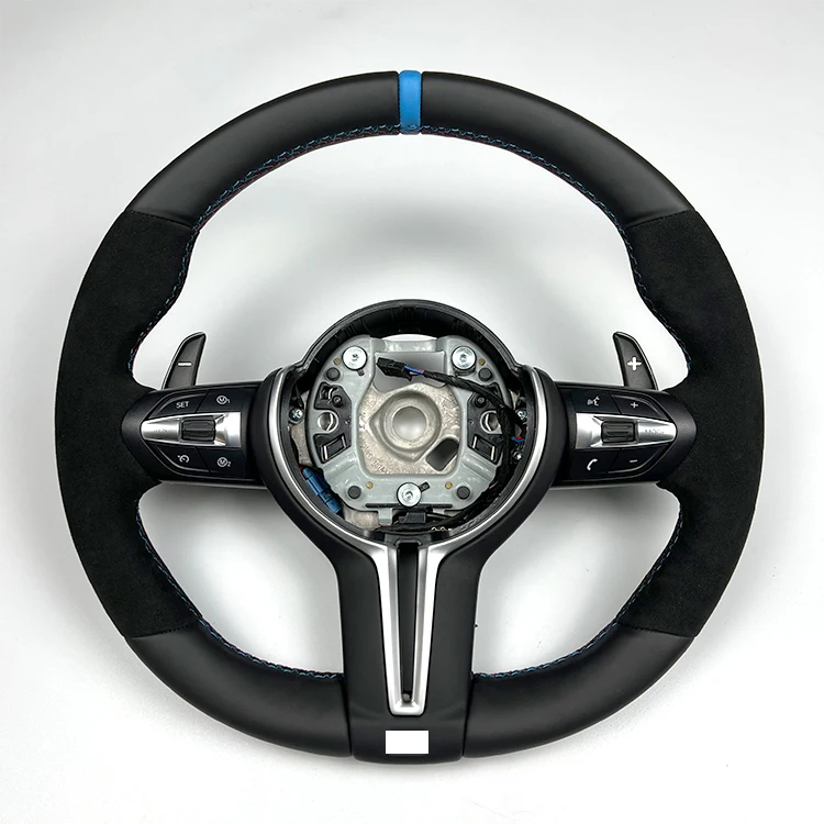 F30 руль для Bmw F48 F49 F39 F25 F26 F15 F16 F87 F80 F34 F82 F83 1-4 серии кожаное рулевое колесо