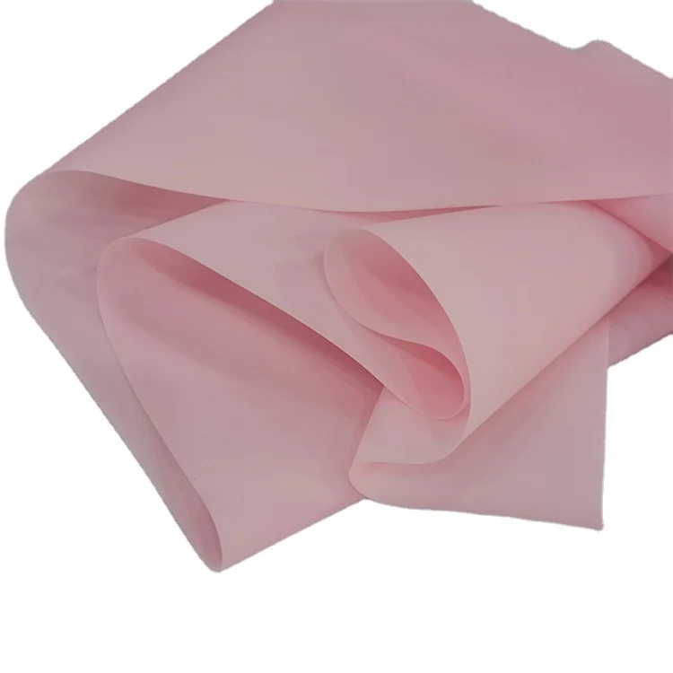 Supply white black blue purple green pink red rose thickened PVC jelly soft adhesive film