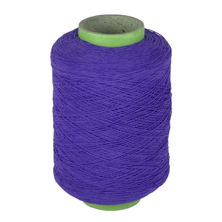 
Lycra Double Covered Yarn Professional Manufacturer Natural Rubber Talc Latex Yarn 