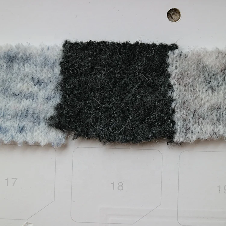 
2017 new products yarn dyed flax alpaca 100%wool fabric 