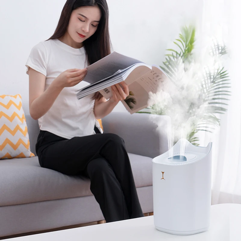 New 3.3L double nozzle humidifier usb large capacity home silent bedroom office air humidifier