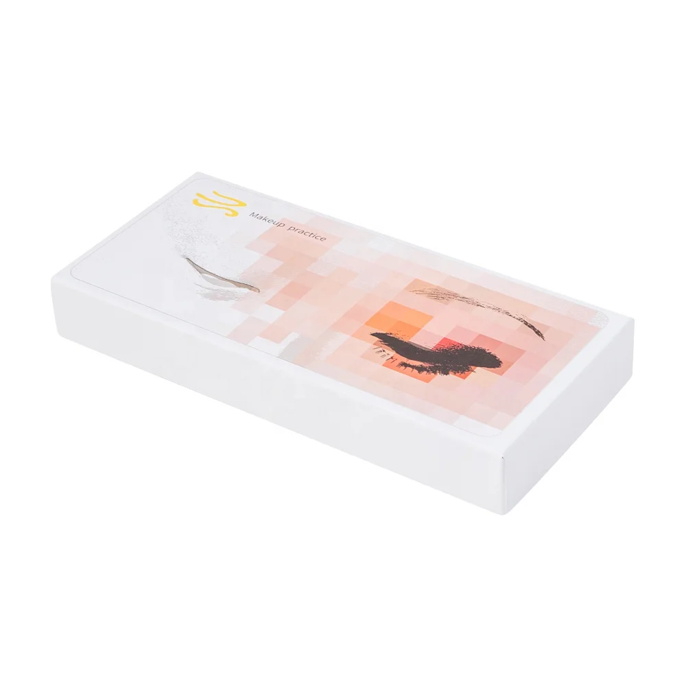 Premium 5D Eyebrow eyes Tattoo Practice Skin Eye Makeup practise Skin Silicone Practice Pad for Makeup Beauty Academy  beauty