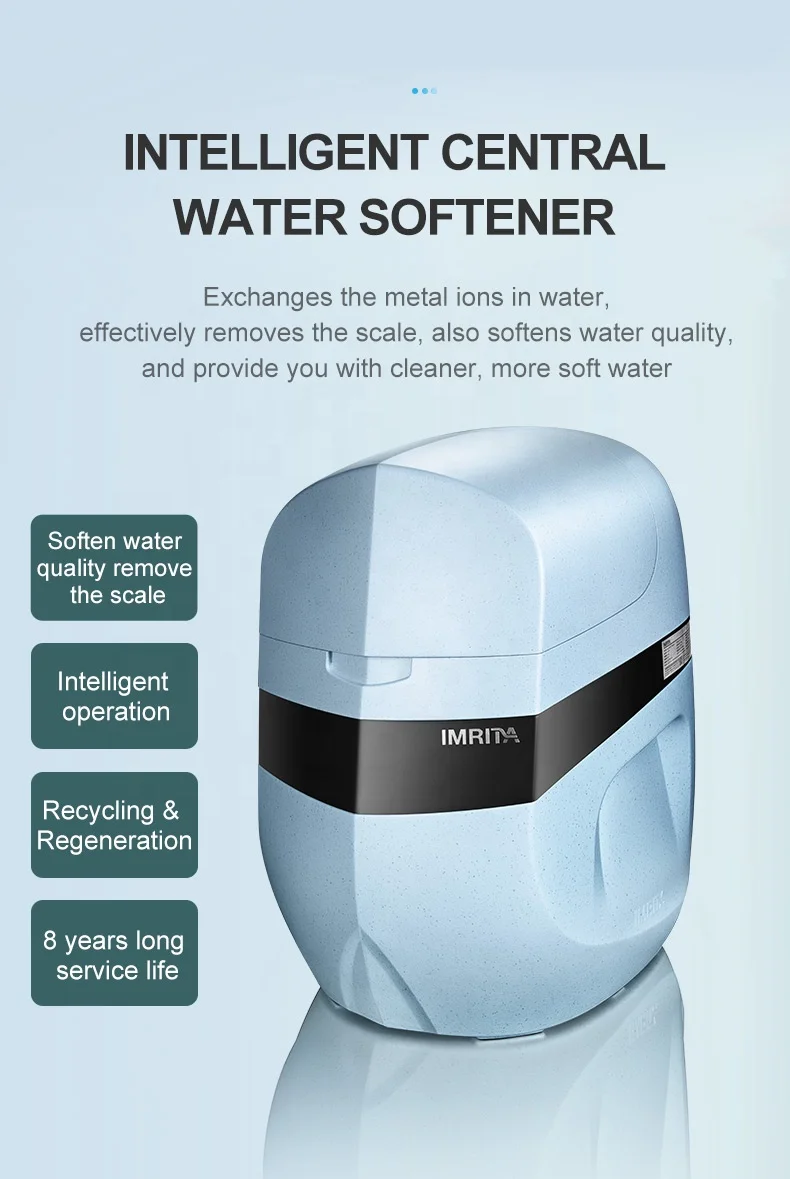 IMRITA Whole House 3Ton Ion Exchange Domestic Hard water softener water purifier system