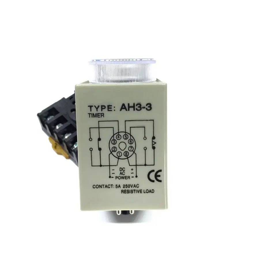 Таймер реле задержки времени AH5CN-RG 0 01 S ~