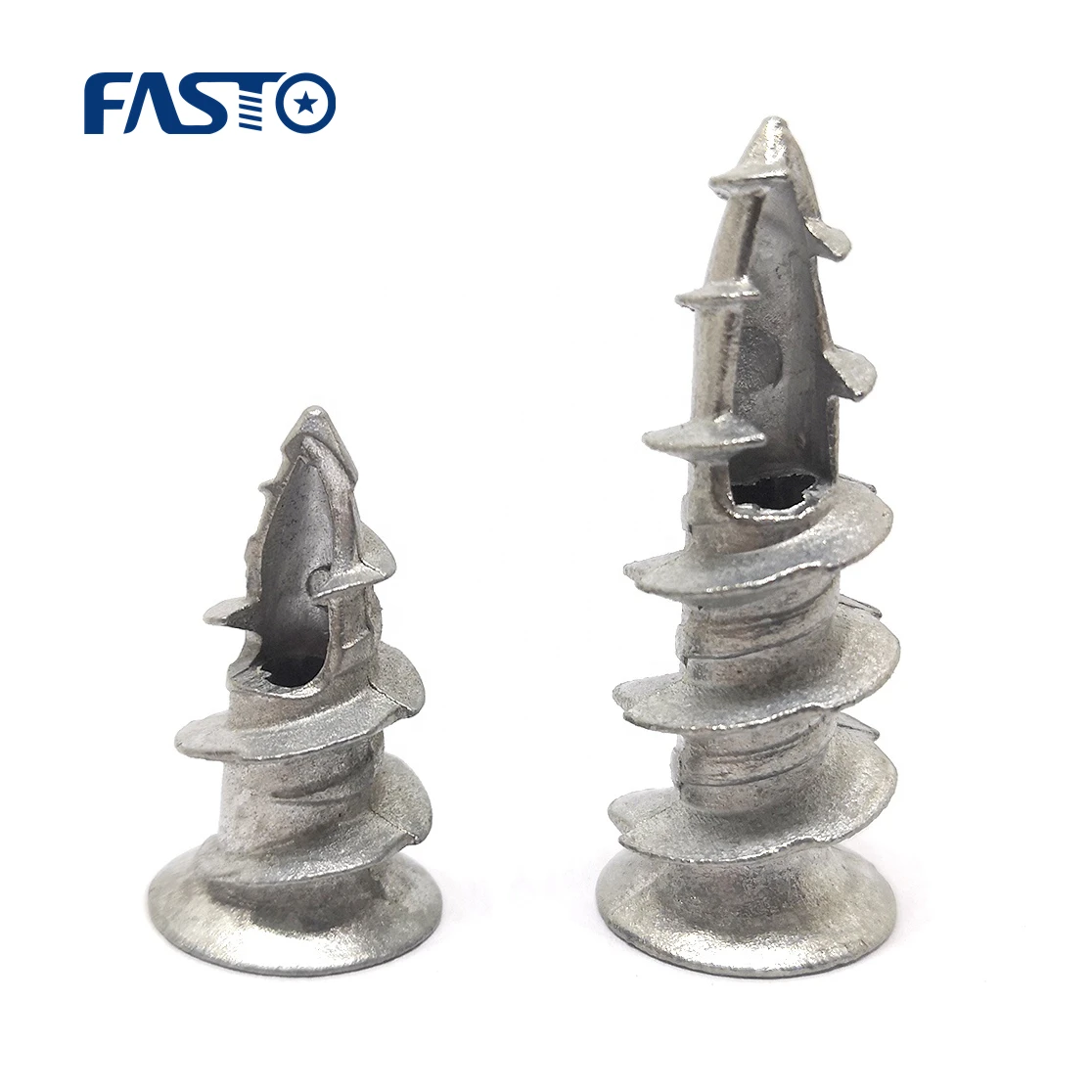 China supply Customized Zinc Alloy Anchor Complete Size Hammer Drive Anchor Screw For Construction Engineering