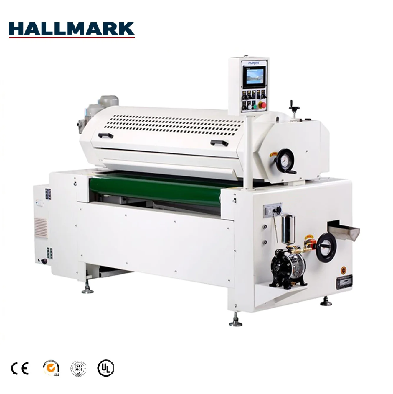 HALLMARK automatic new technology popular SPC flooring line automatic UV coating machinery