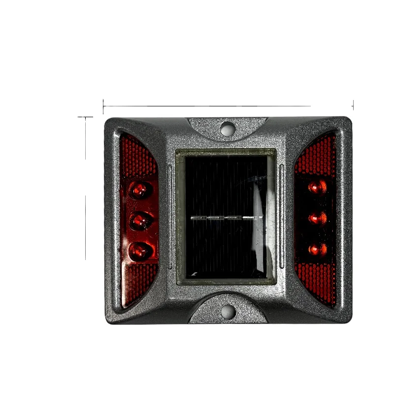 Solar Powered Ip68 Road Marking Stud Reflector Deck Dock Light