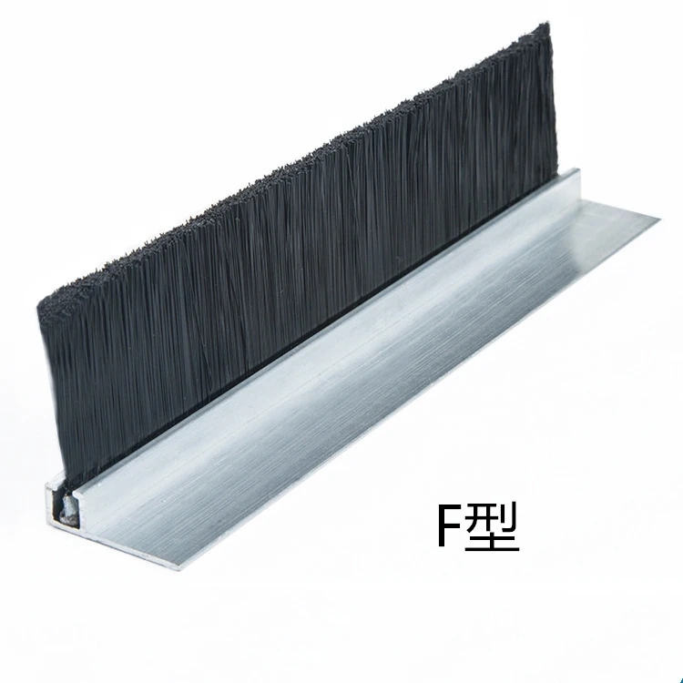 Inflaming Retarding nylon material elevator safety brush For ThyssenKrupp