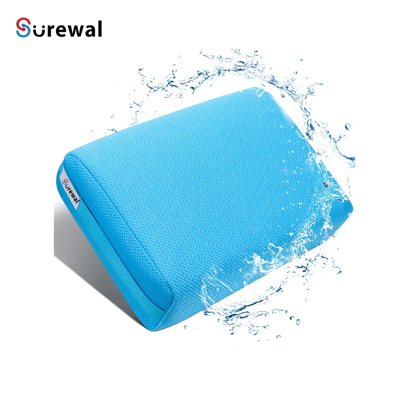 SUREWAL Tub Booster Seat Cushion Pillow for Indoor or Outdoor Use Submersible Quick Non Slip Dry Weighted Spa Seat Pillow