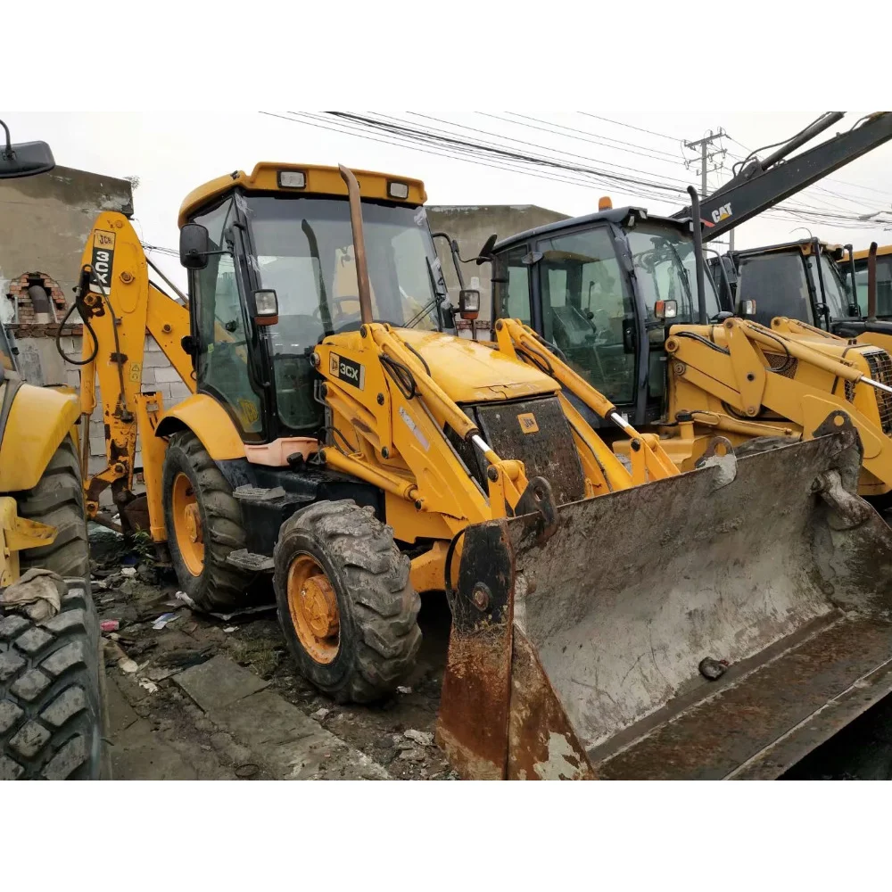 Earth-moving Machinery JC 3CX Used Backhoe Loader
