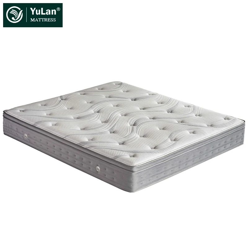 Dream Rest Spring Hybrid Mattress King Memory Foam Mattress Modern Style Natural Rubber Mattress