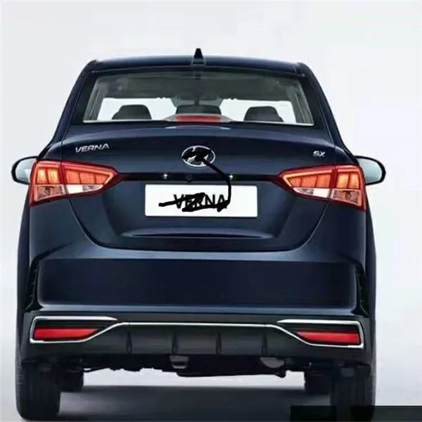 rear   DIFFUSER   BUMPER  GUARD   for VERNA  2020+