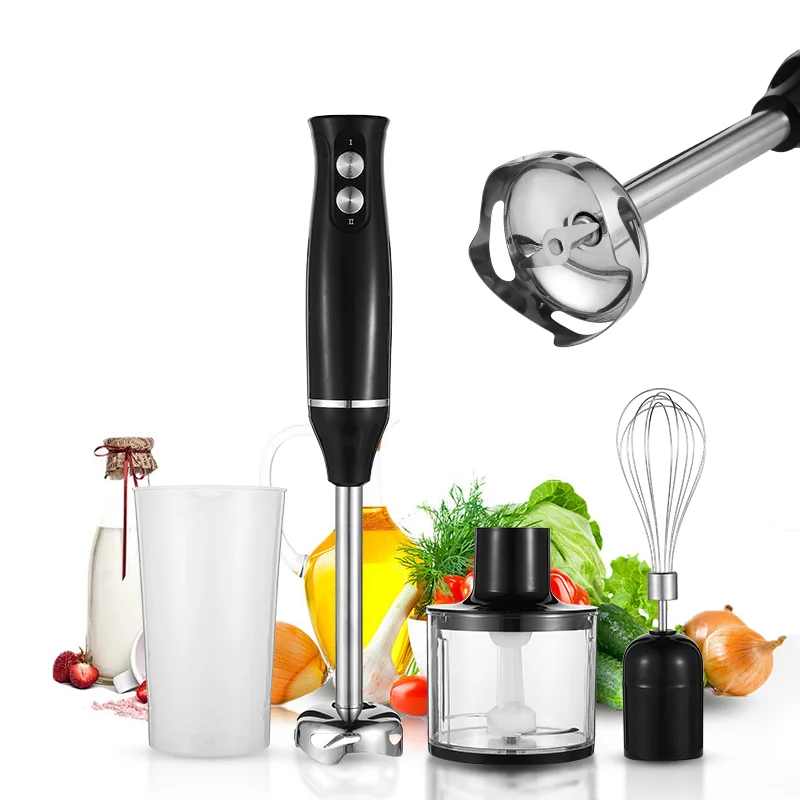 Hot Sale 500W DC motor appliances kitchen electric mini hand stick immersion blender multi-purpose juicer electric hand blender