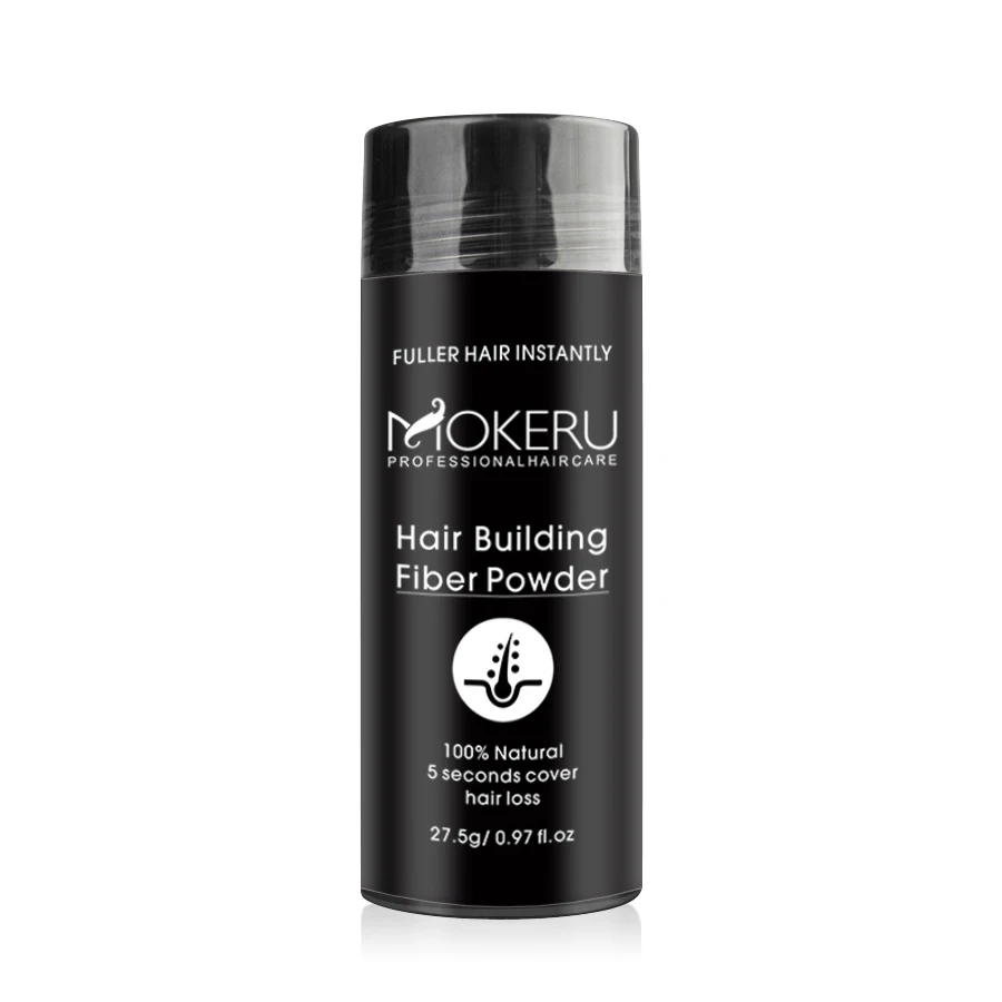 Organic styling hair thickening fiber bald hair solution hair fiber powder for hairline shadow