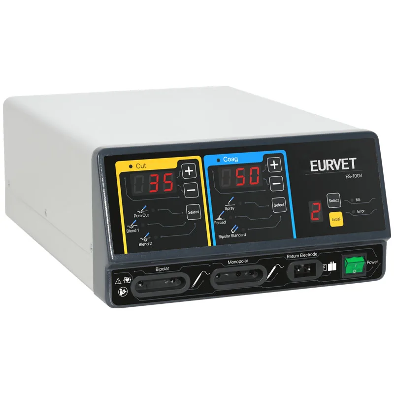 EUR PET Cheap Price High Frequency Bipolar Monopolar Surgical Electrocautery Diathermy Cautery Machine Generator