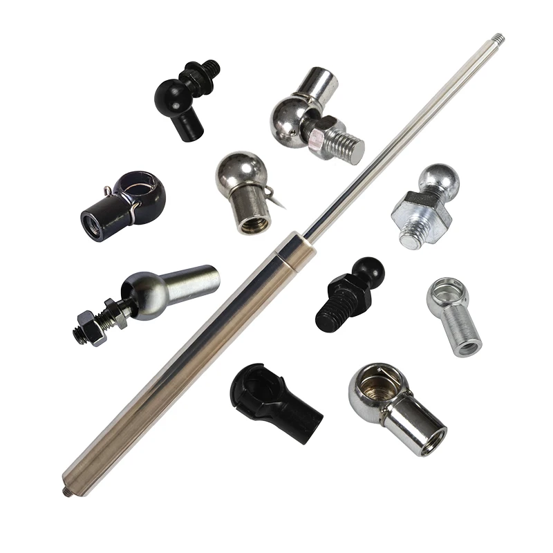 Custom strut lift support prop gas spring ball stud angle mounting bracket