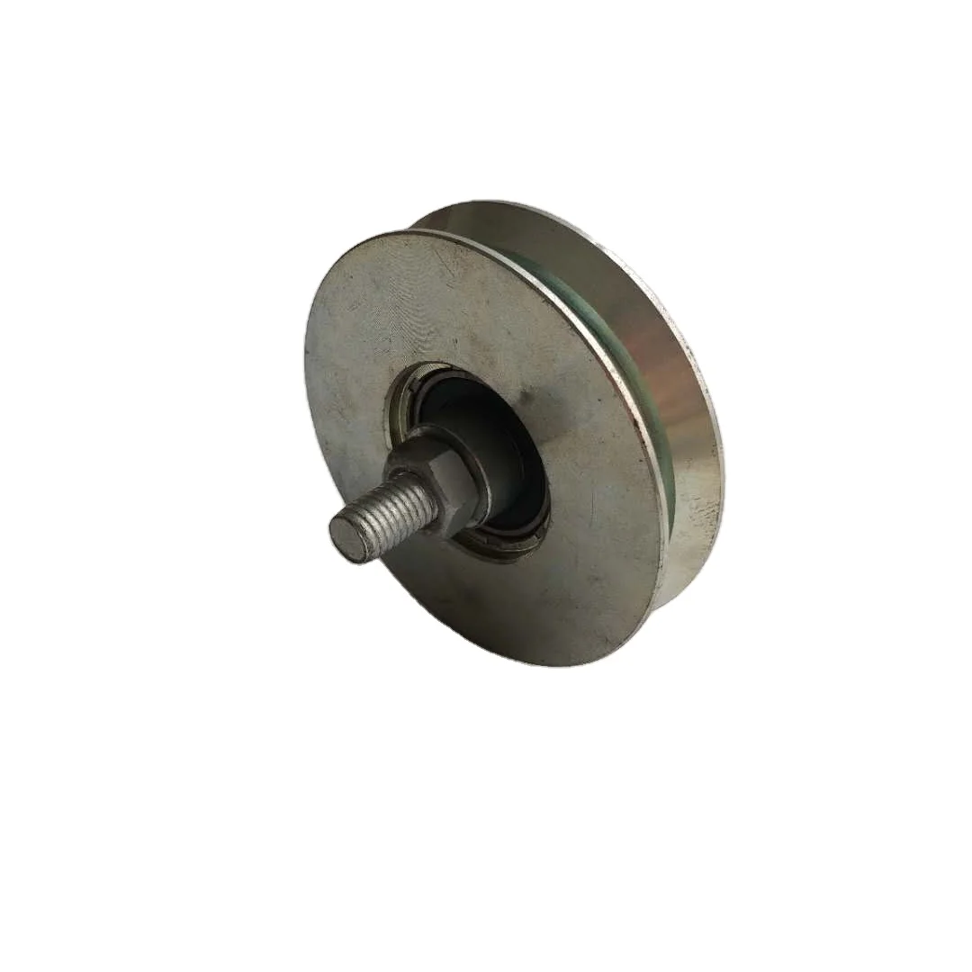 Sliding Gate Wheel With Bolt Double Bearings,Vgroove