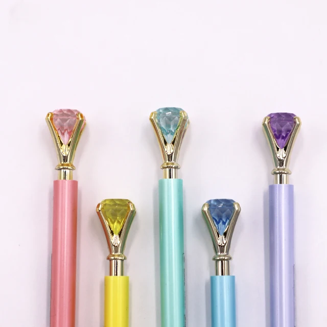 Mechanical Pencil Diamond Pendant 0.5mm 0.7mm Kawaii Stationery Automatic Pencil for School Office Supplies