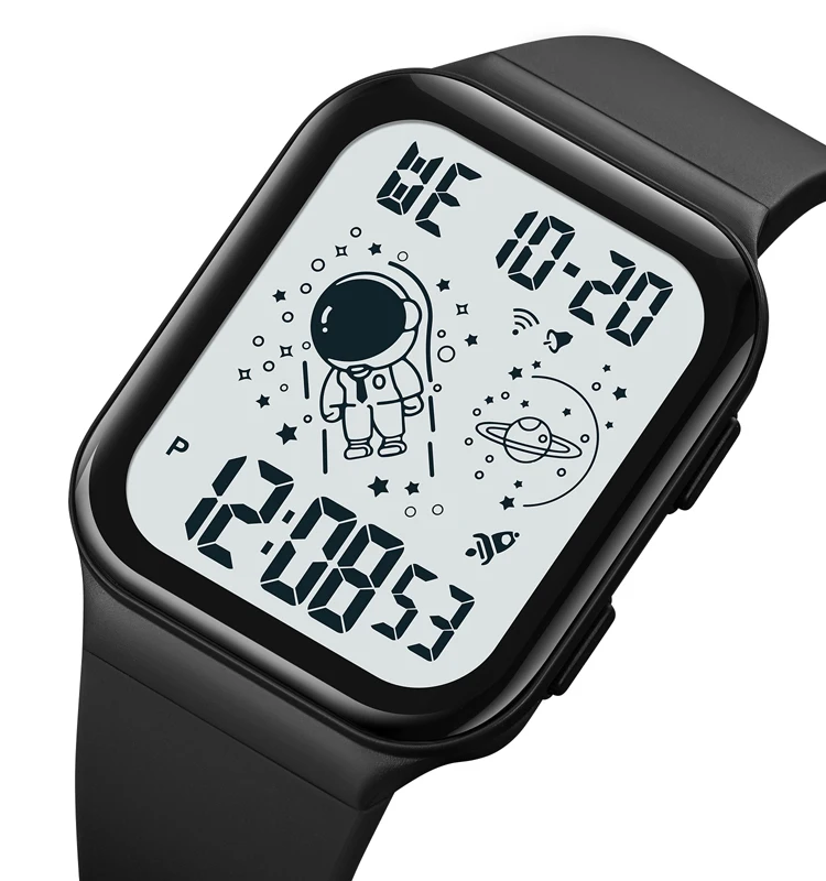 Skmei 1863 new fashion stopwatch skmei1863 square ladies digital watch women sports watches