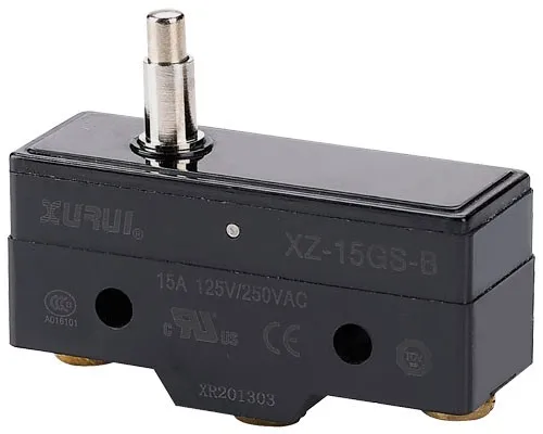 slim reed plunger type micro limit switch