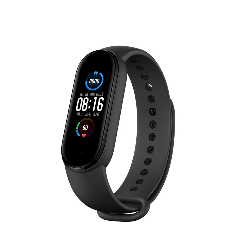  Оригинальный Смарт-браслет Xiaomi Mi Band 5 смарт-браслет с пульсометром спортивный фитнес-браслет Miband в наличии глобальная