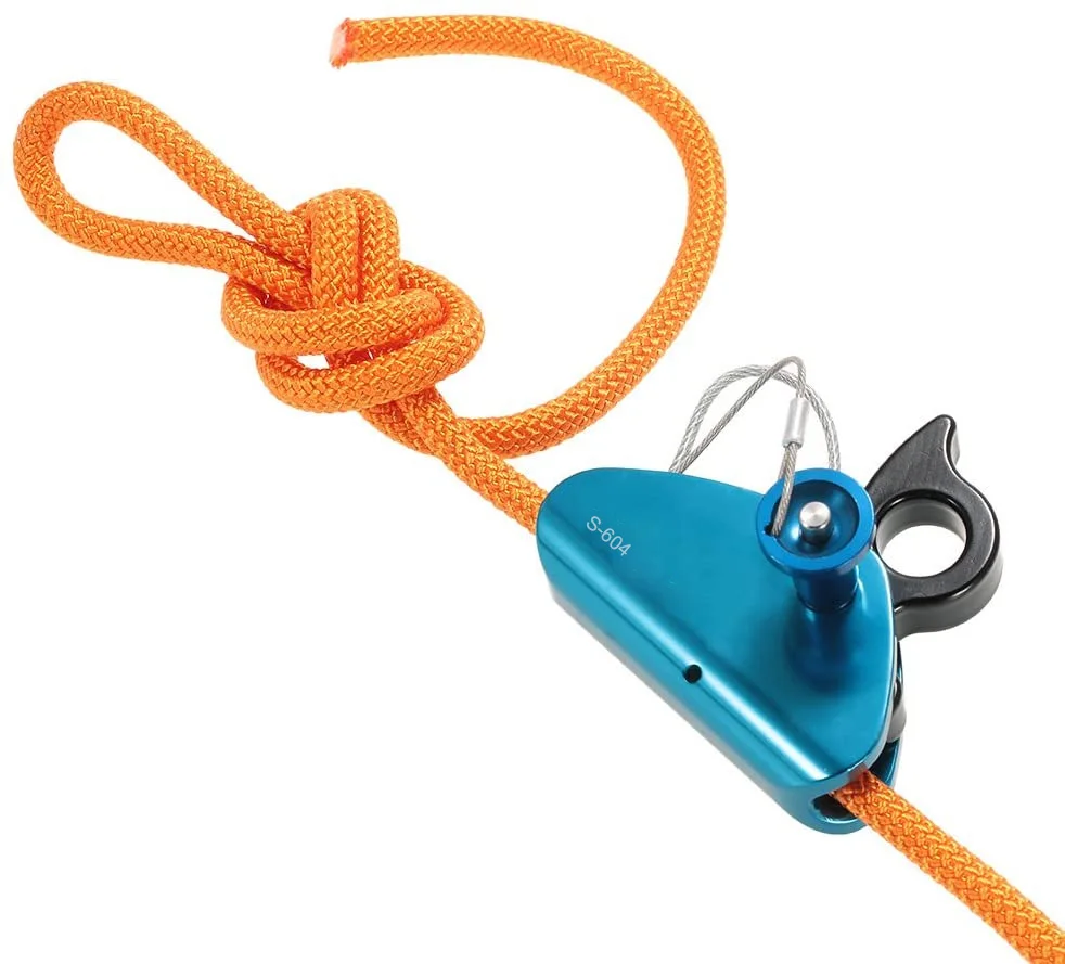 Высокая прочность сталь безопасности шестерни открытый рок веревка захватить