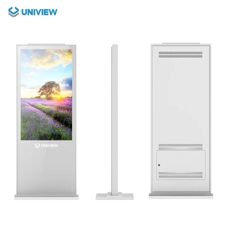 lcd poster display 43 inch floor stand indoor digital signage display