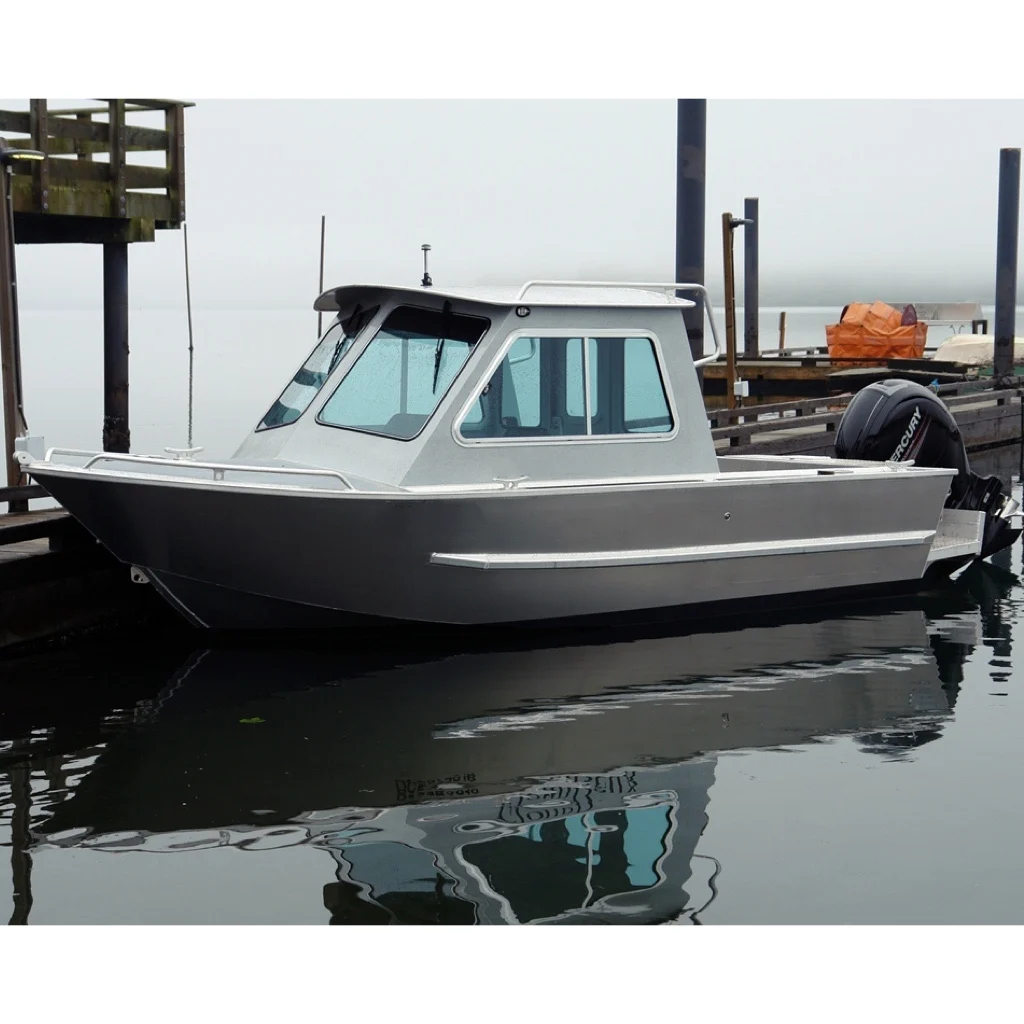 Полностью сварная алюминиевая рыболовная лодка Kinocean