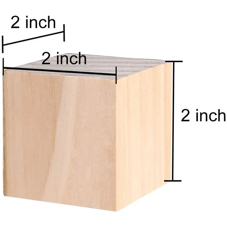 unfinished wooden educational block toys wood building blocks custom