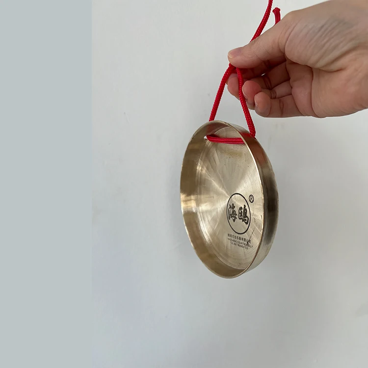 Music instrument copper gong, percussion copper gong music Chinese traditionla instrumentos musicais, qi gong/causeway