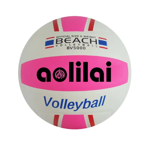 pelota de voleibol fast delivery custom aolilai V5M 5000 red blue white volleyball ball for indoor use