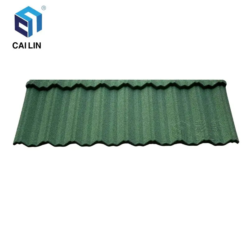North America Hot Sale Metal Building Materials Stone Coated Galvanized Zinc Roofing Panels Roof Tiles For Apartment