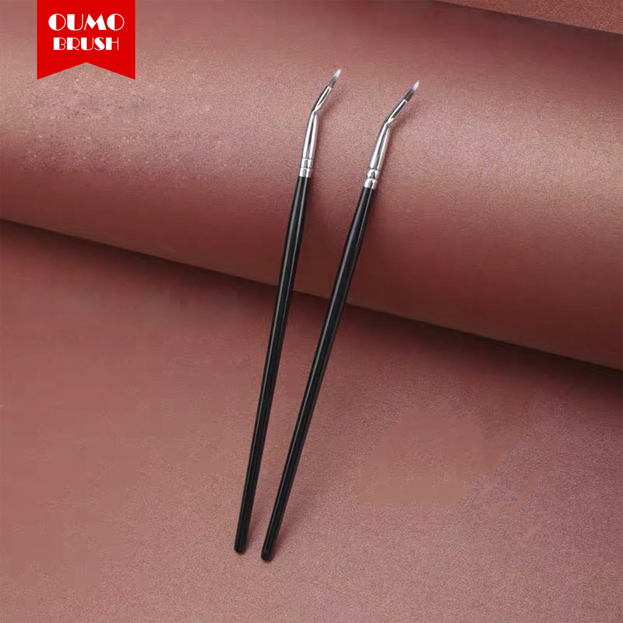 OUMO BRUSH--Knuckle Eyeliner Brush Tear Groove Concealer  Lying Silkworm Brushes Fine makeup tool private label