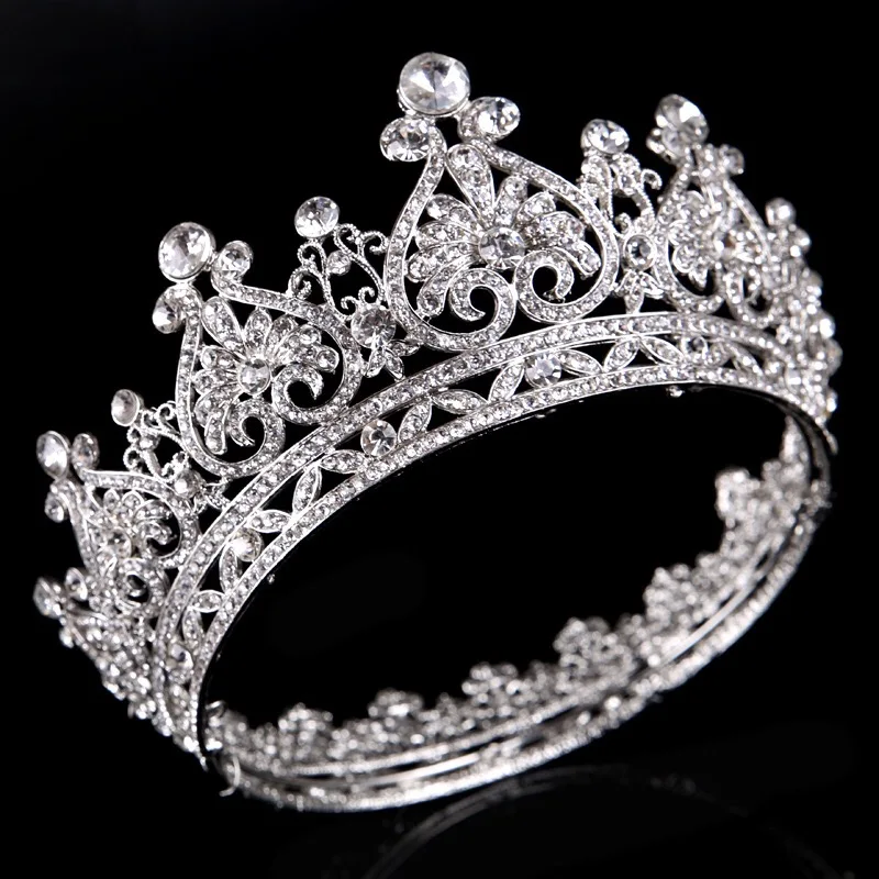 
Top-selling Bride diamond crown hair band wedding dress accessories headwear 