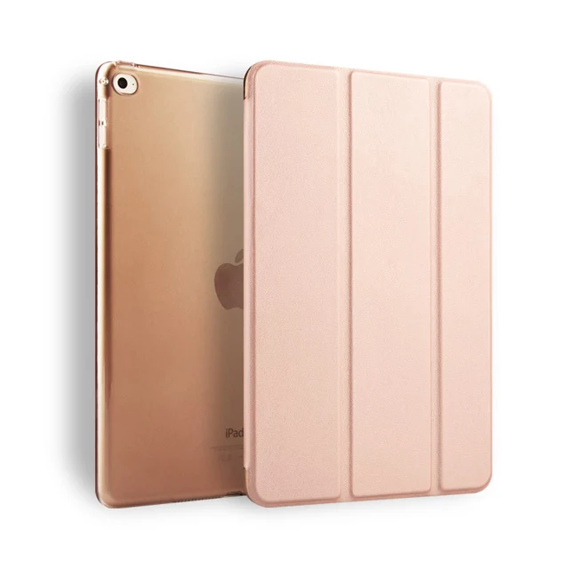 Ultra Thin Smart PU Leather Book Flip Cover Case for iPad pro 12.9 with Trifold Stand sleep