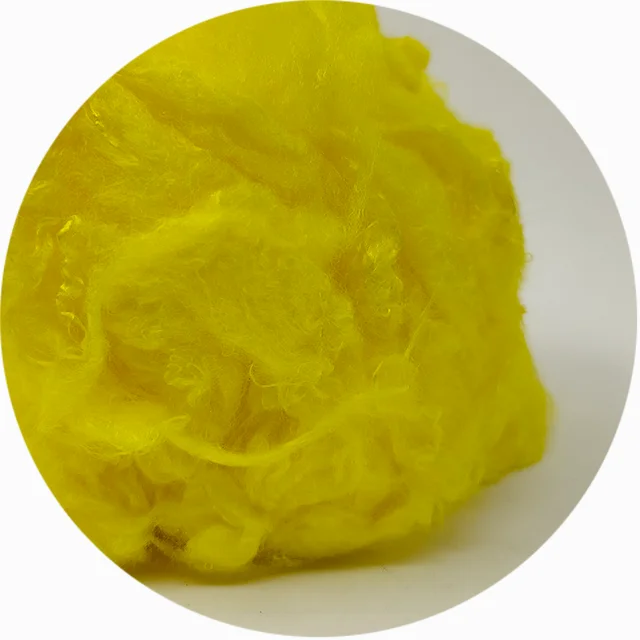 1.4D 38 мм антимикробное натуральное цветное бамбуковое волокно для спиннинга