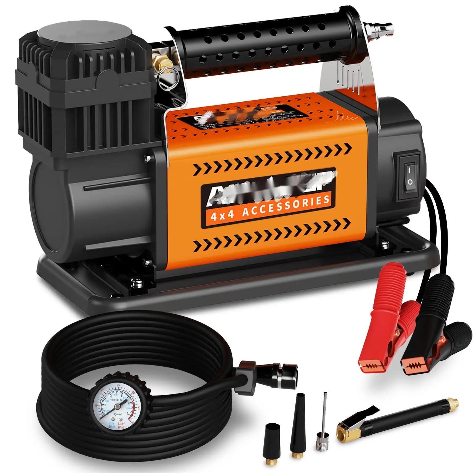 AT-Air Compressor Kit, 12V Portable Inflator 7.06CFM, Offroad Air Compressor for Truck ,Air Pump for Car Heavy Duty, Max 150PSI