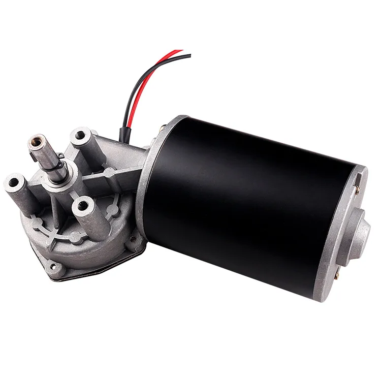 DC 220V high torque geared dc motor for paper shredder crushing machine 45w 30rpm